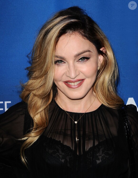 Madonna - Gala de la fondation de Sean Penn pour Haïti, J/P Haitian Relief Organization, à Los Angeles le 9 janvier 2016.
