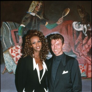 David Bowie et Iman en 1995