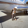 Demi Lovato et son chéri Wilmer Valderrama s'envolent pour St-Barth. Photo postée sur Instagram au mois de décembre 2015.