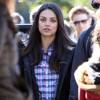 Mila Kunis décontractée lors du premier jour du tournage du film "Bad Moms" à La Nouvelle-Orléans, le 11 janvier 2016.