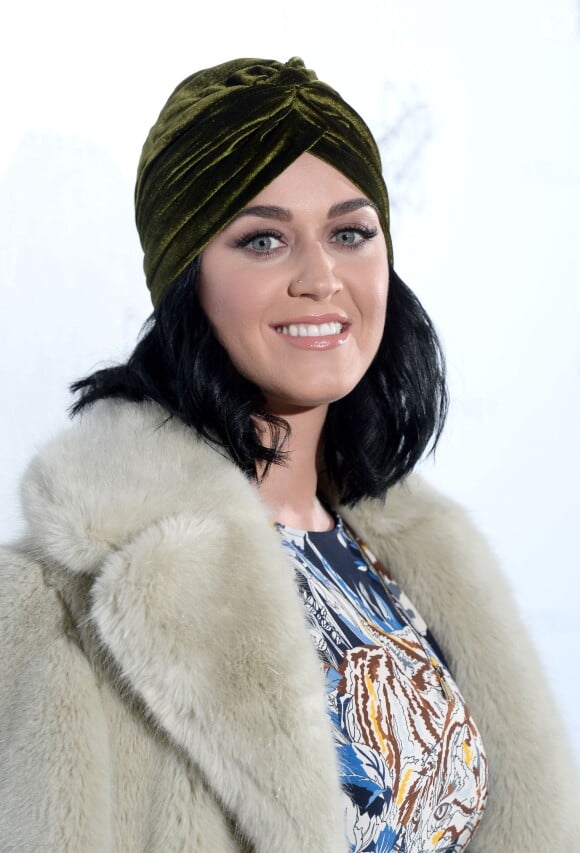 Katy Perry a assisté à la présentation Automne 2016 de Stella McCartney à Los Angeles, le 12 janvier 2016