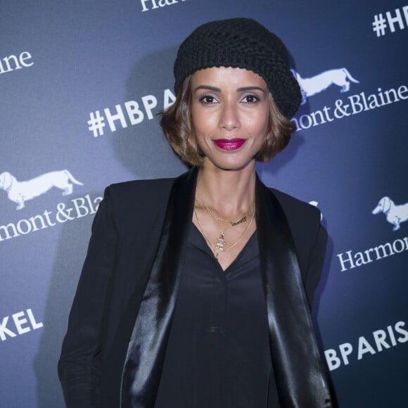 Exclusif - Sonia Rolland - Inauguration de la boutique Harmont & Blaine à Paris, ce mardi 13 octobre. La marque italienne Harmont & Blaine a inauguré sa première boutique française à Paris, située au 35 boulevard des Capucines.