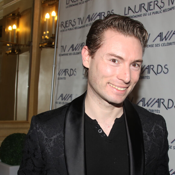 Fred Cauvin - Soirée des Lauriers TV Awards au Théâtre des Variétés à Paris, le 13 janvier 2016. © Denis Guigneboug/Bestimage