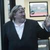 Exclusif - Gérard Depardieu à Tournai en Belgique le 28 janvier 2014. Gérard Depardieu, propriétaire de l'ancien espace Pic-Puce, voulait y aménager un espace dégustation sur le thème du vin