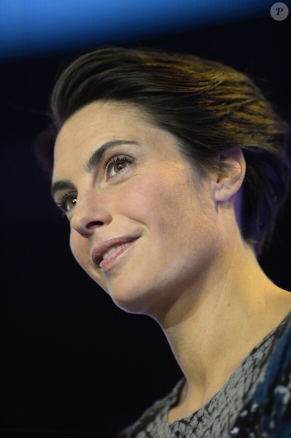 Alessandra Sublet - 28e Téléthon au Champ de Mars à Paris le 6 décembre 2014.