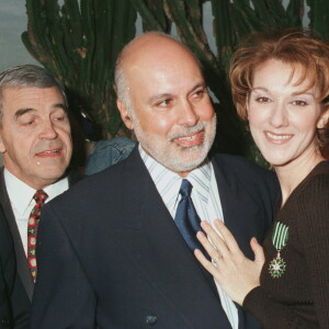 Céline Dion et René Angélil  à Cannes  le 23 janvier 1996
