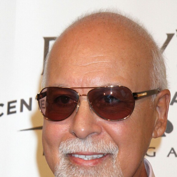 René Angélil à la première de Veronic Voices au théâtre The Jubilee à l'hôtel Bally de Las Vegas, le 28 juin 2013
