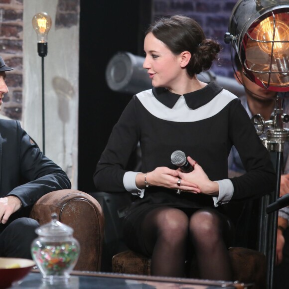 Exclusif - Mathias Malzieu (du groupe Dionysos) et Jain - Enregistrement de l'émission "Du côté de chez Dave", le 9 décembre 2015. L'émission sera diffusée le 17 janvier sur France 3. ©CVS/Bestimage