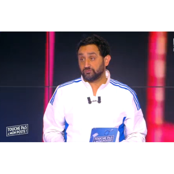 Cyril Hanouna, dans Touche pas à mon poste sur D8, le jeudi 14 janvier 2016.