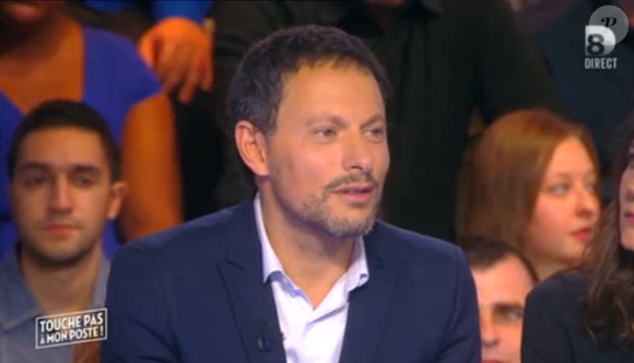 Marc-Olivier Fogiel, invité dans Touche pas à mon poste sur D8, le jeudi 14 janvier 2016.