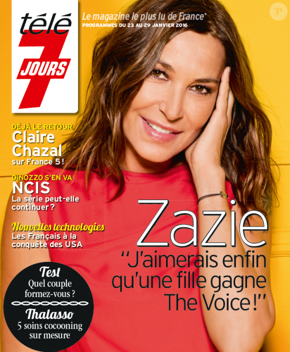 Magazine Télé 7 Jours, en kiosques le 18 janvier 2016.