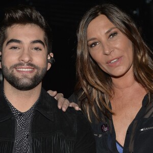 Exclusif - Kendji Girac et Zazie - Backstage - Emission "Bercy fête ses 30 ans - Le concert anniversaire" diffusée le 4 décembre 2015 sur TF1 en prime-time à l'AccorHotels Arena à Paris, le 4 décembre 2015. © Veeren/Moreau/Bestimage