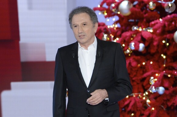 Michel Drucker à Paris le 21 décembre 2015.