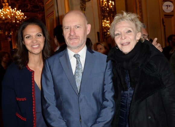 Jean-Paul Salomé (Président d'UniFrance), Isabelle Giordano (Directrice Générale d'UniFrance) et Tonie Marshall - Remise du premier prix "French Cinema Award" au Quai dOrsay à Paris le 15 janvier 2016
