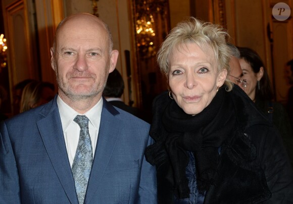 Jean-Paul Salomé (Président d'UniFrance) et Tonie Marshall - Remise du premier prix "French Cinema Award" au Quai dOrsay à Paris le 15 janvier 2016