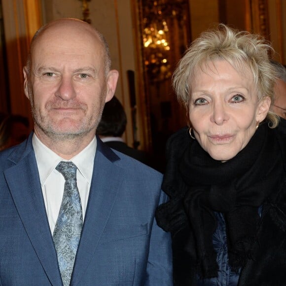 Jean-Paul Salomé (Président d'UniFrance) et Tonie Marshall - Remise du premier prix "French Cinema Award" au Quai dOrsay à Paris le 15 janvier 2016