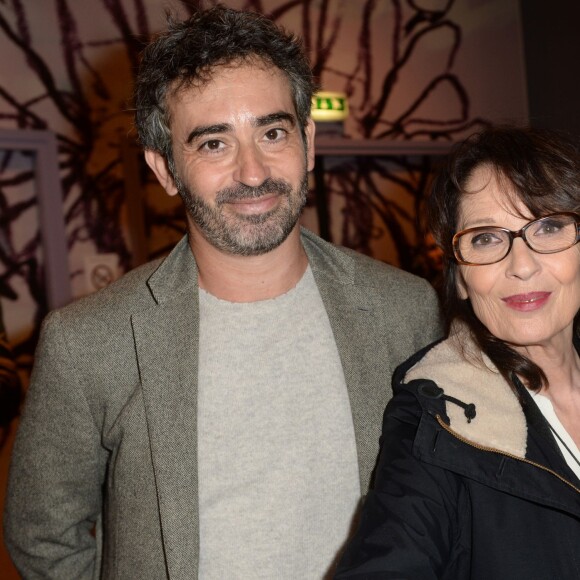 Exclusif - Sébastien Fechner et Chantal Lauby - Avant-première du film "La Dream Team" de Thomas Sorriaux au Gaumont Opéra à Paris le 14 janvier 2016.