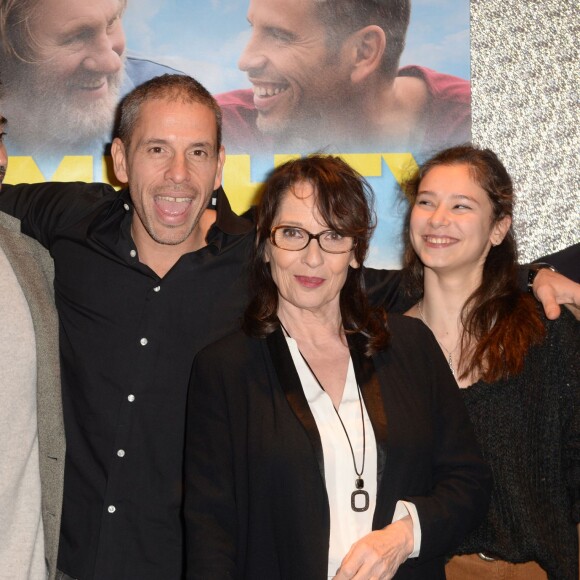 Exclusif - Sébastien Fechner, Medi Sadoun, Chantal Lauby, Léa Lopez - Avant-première du film "La Dream Team" de Thomas Sorriaux au Gaumont Opéra à Paris le 14 janvier 2016.