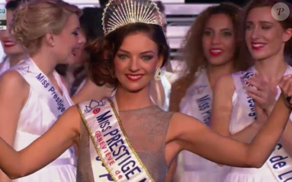 Emilie Secret est élue Miss Prestige national 2016, le 16/01/16 en Alsace
