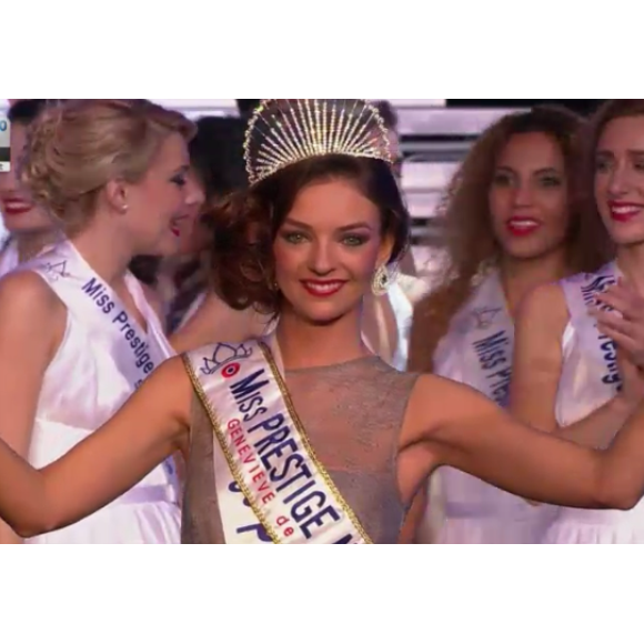 Emilie Secret est élue Miss Prestige national 2016, le 16/01/16 en Alsace