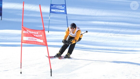 Le prince Emmanuel-Philibert de Savoie - World Stars Ski Event au profit de l'association AS Star Team for Children le 16 janvier 2016 à Auron.