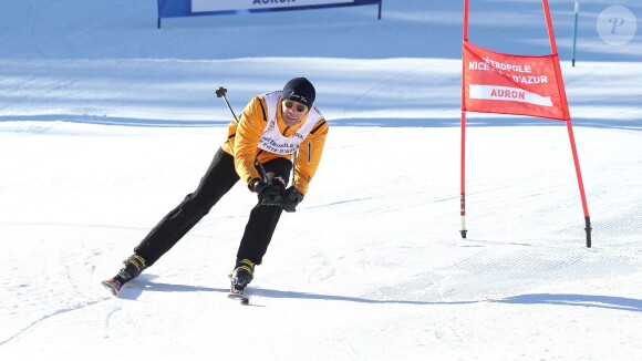 Le prince Emmanuel-Philibert de Savoie - World Stars Ski Event au profit de l'association AS Star Team for Children le 16 janvier 2016 à Auron.