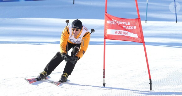 Le prince Emmanuel-Philibert de Savoie - World Stars Ski Event au profit de l'association AS Star Team for Children le 16 janvier 2016 à Auron.
