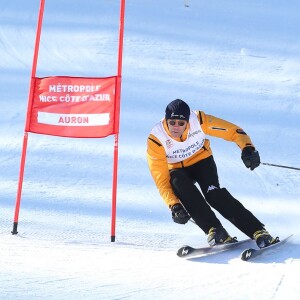 Le prince Emmanuel-Philibert de Savoie - World Stars Ski Event au profit de l'association AS Star Team for Children le 16 janvier 2016 à Auron.