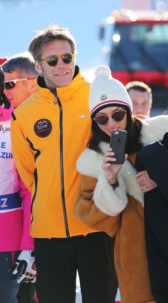 Le prince Emmanuel-Philibert de Savoie - World Stars Ski Event au profit de l'association AS Star Team for Children le 16 janvier 2016 à Auron.