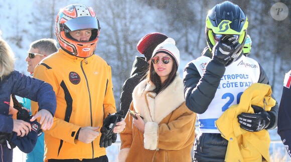 Le prince Emmanuel-Philibert de Savoie - World Stars Ski Event au profit de l'association AS Star Team for Children le 16 janvier 2016 à Auron.