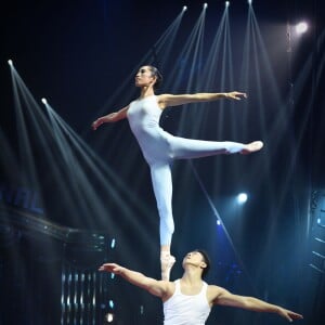 Image de la 3e soirée du 40e Festival International du Cirque de Monte-Carlo, le 16 janvier 2016 au chapiteau de Fontvieille à Monaco. © Eric Mathon / Pool Monaco / Bestimage