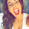 Coralie de "Secret Story 9". Coulisses du tournage des "Anges 8" pour NRJ12. Janvier 2016