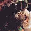 Kim Kardashian a publié une photo de sa fille North jouant avec sa cousine Penelop et une amie de famille sur sa page Instagram, le 20 janvier 2016.