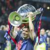 Lionel Messi après la victoire en Ligue des champions le 6 juin 2015 à Berlin