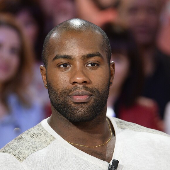 Teddy Riner - Enregistrement de l'émission "Vivement Dimanche" à Paris le 20 Janvier 2016 et qui sera diffusée le 24 Janvier 2016.