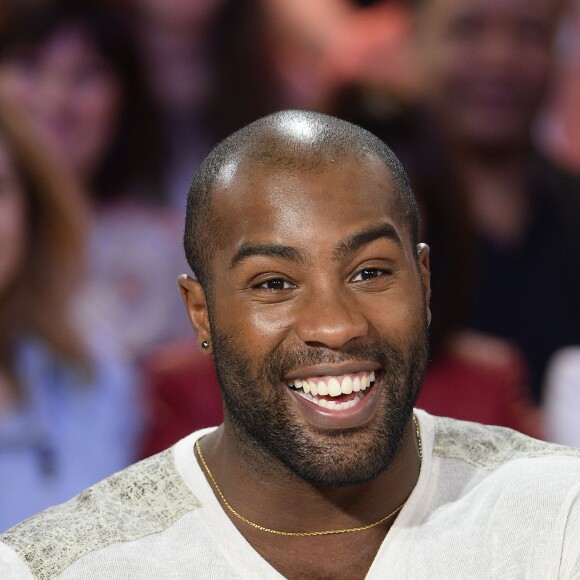 Teddy Riner - Enregistrement de l'émission "Vivement Dimanche" à Paris le 20 Janvier 2016 et qui sera diffusée le 24 Janvier 2016.