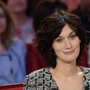 Clotilde Hesme - Enregistrement de l'émission "Vivement Dimanche" à Paris le 20 Janvier 2016 et qui sera diffusée le 24 Janvier 2016.