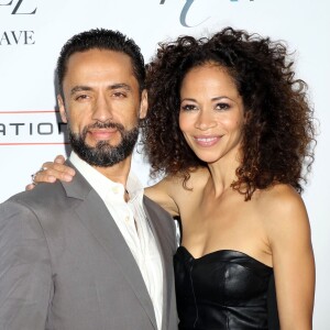 Sherri Saum, Kamar de los Reyes - Arrivée des people à la première représentation de "All I Have", le nouveau show de Jennifer Lopez, au Planet Hollywood Resort & Casino à Las Vegas, le 20 janvier 2016.