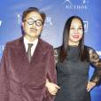 Michael Chow et sa femme Eva Chow lors de l'after party "Jennifer Lopez : All I have" et de l'inauguration du restaurant Mr Chow à Las Vegas, le 20 janvier 2016.