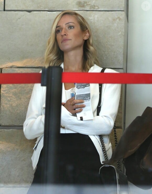 Kristin Cavallari à l'aéroport LAX de Los Angeles le 16 avril 2015