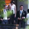 Le prince Harry lors du mariage de son ami Guy Pelly avec Lizzy Wilson le 3 mai 2014 à Memphis.