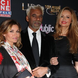 Ingrid Chauvin, Satya Oblette et Adriana Karembeu - Election Top Model Belgium 2016 au Lido à Paris le 24 janvier 2016. © Marc Ausset-Lacroix/Bestimage