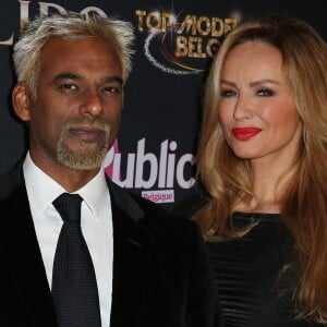 Satya Oblette et Adriana Karembeu - Election Top Model Belgium 2016 au Lido à Paris le 24 janvier 2016. © Marc Ausset-Lacroix/Bestimage