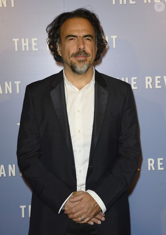 Alejandro Gonzalez Inarritu - Avant-première du film "The Revenant" au Grand Rex à Paris, le 18 janvier 2016.