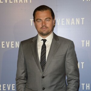 Leonardo DiCaprio - Avant-première du film "The Revenant" au Grand Rex à Paris, le 18 janvier 2016.