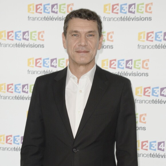 Marc Lavoine - Conférence de presse du Téléthon 2015, à France Télévisions à Paris le 4 novembre 2015. Le Téléthon 2015 a eu lieu le 4 et le 5 décembre et le parrain de cette édition sera Marc Lavoine. © Coadic Guirec