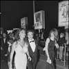 ARCHIVES - JACQUELINE BISSET , FRANCOIS TRUFFAUT ET NATHALIE BAYE PRESENTENT LE FILM "LA NUIT AMERICAINE" AU FESTIVAL DE CANNES 1973 10/05/1973 - Cannes