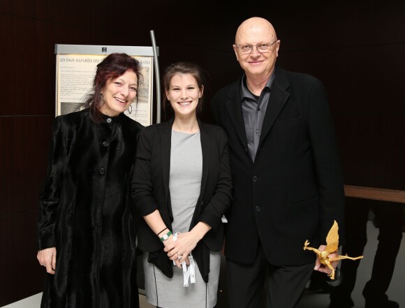 Exclusif - Dennis Muren (créateur d'effets spéciaux américain), sa femme Zara Pinfold - Soirée de remise des prix du "Paris Images Digital Summit" à Enghien-les-Bains. Le 28 janvier 2016.
