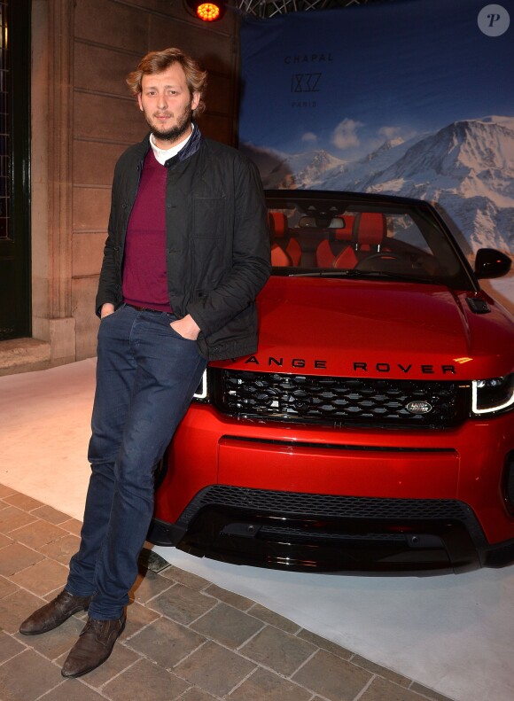 Amaury Leveaux - People à la présentation exclusive du Range Rover "EVOQUE Cabriolet" à la Maison Chapal à Paris. Le 28 janvier 2016 © Veeren / Bestimage