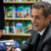 Semi Exclusif - Nicolas Sarkozy dédicace son livre La France pour la vie à la librairie Lamartine à Paris le 29 janvier 2016 © Cyril Moreau